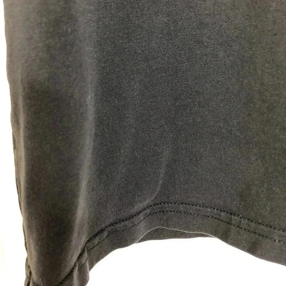 Joe Fresh Black Flower  T-Shirt Size Extra Large - Picture 2 of 15